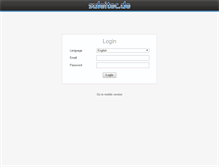 Tablet Screenshot of email.suleitec.de